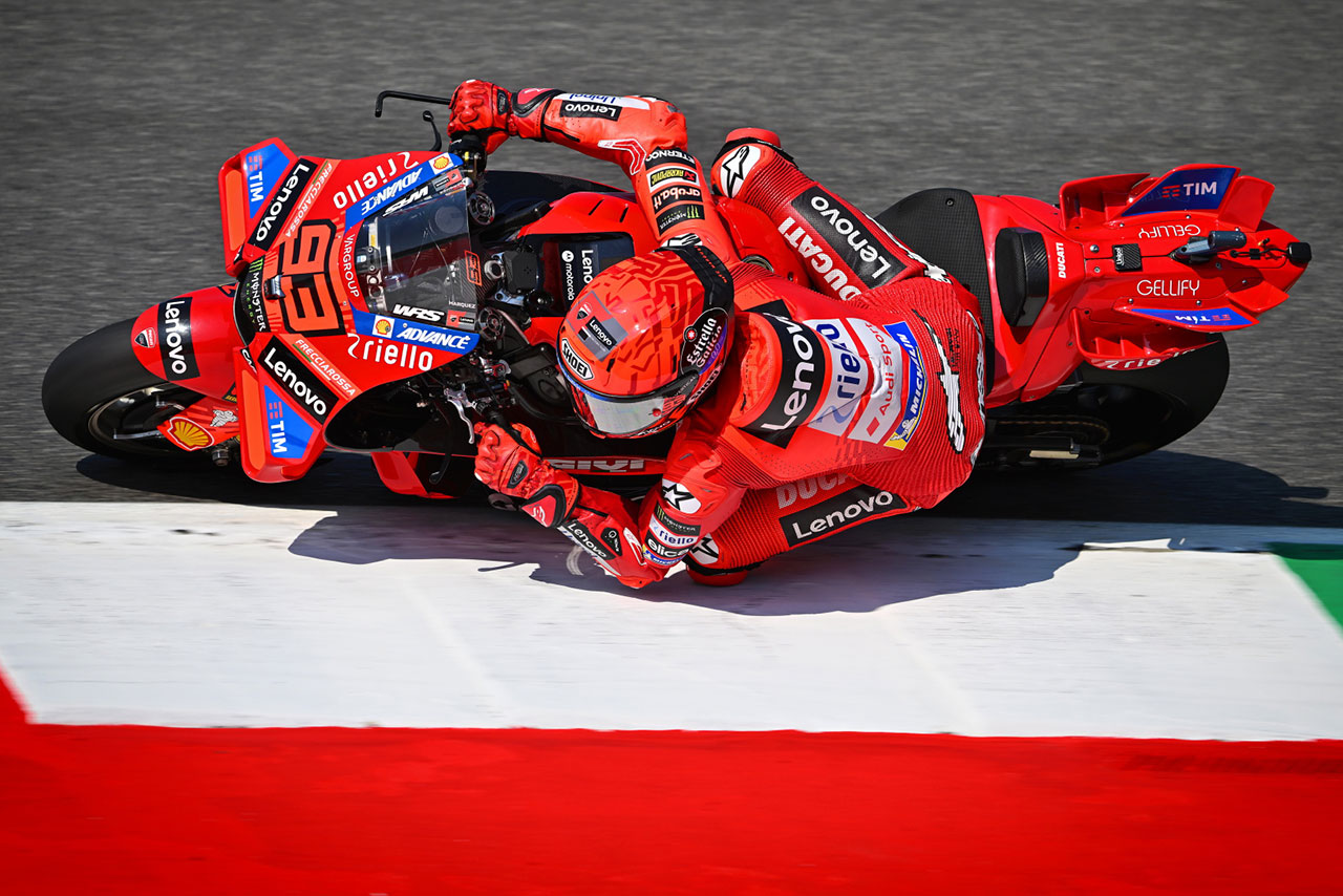 マルク・マルケスが圧巻のスプリント制覇。表彰台もドゥカティが独占／第9戦イタリアGP