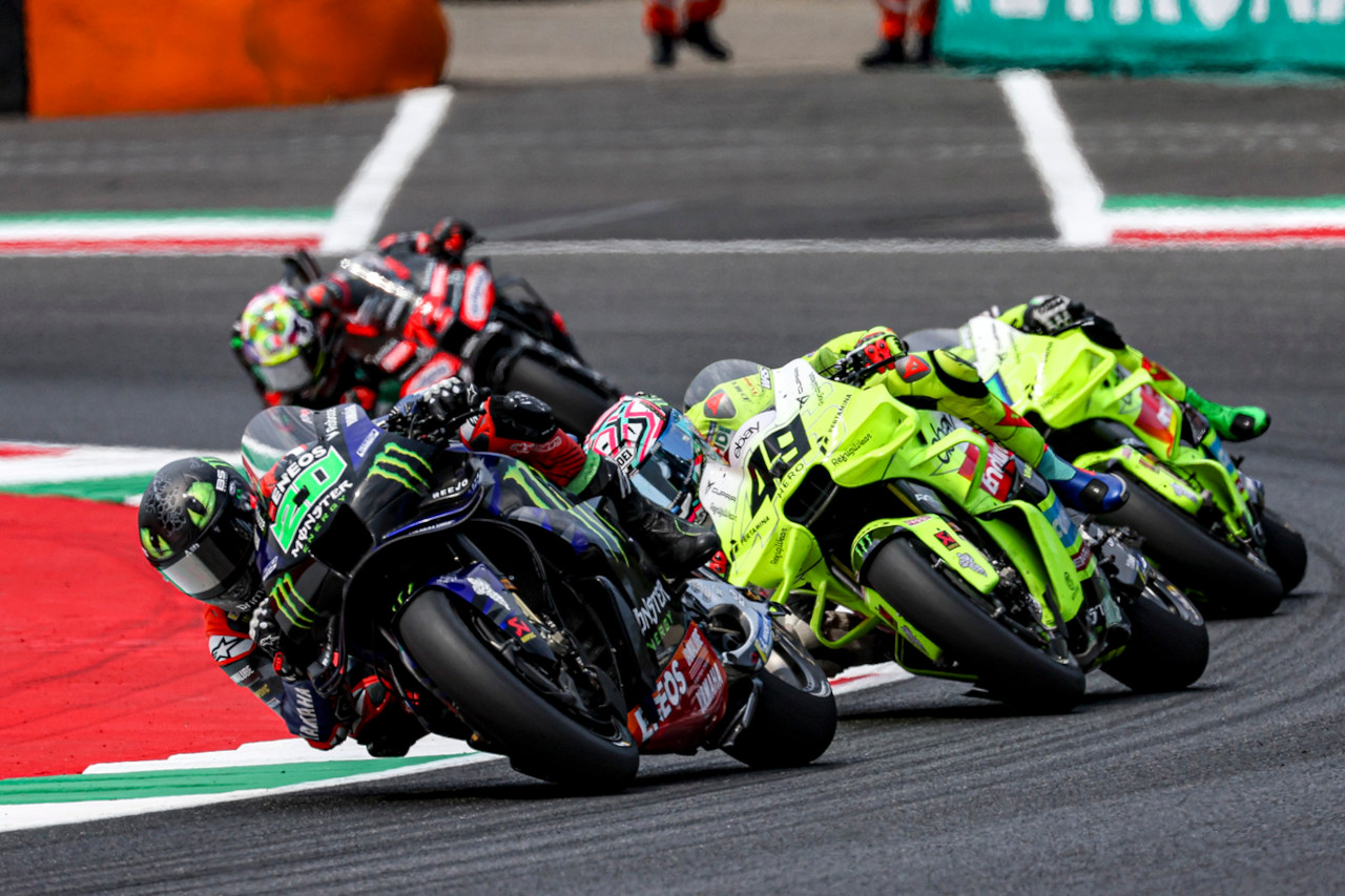 予選で速さを発揮もスプリントでチャタリングが発生「レースでだけ起きる」とクアルタラロ／第9戦イタリアGP