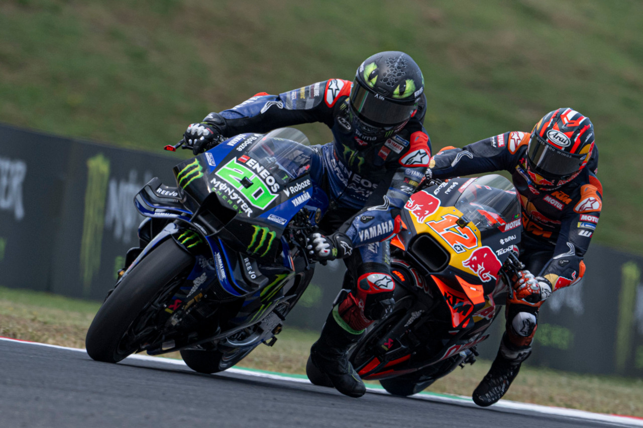 予選で速さを発揮もスプリントでチャタリングが発生「レースでだけ起きる」とクアルタラロ／第9戦イタリアGP