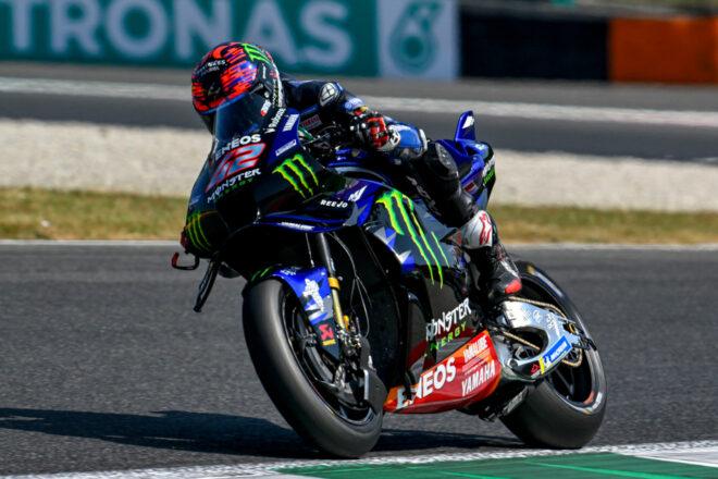 予選で速さを発揮もスプリントでチャタリングが発生「レースでだけ起きる」とクアルタラロ／第9戦イタリアGP