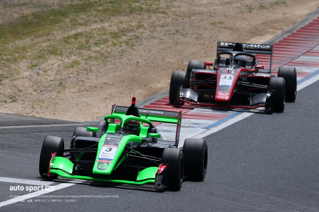 全日本スーパーフォーミュラ・ライツ選手権第3大会 第8戦は野村勇斗が連勝を飾る