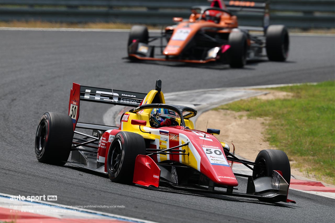 全日本スーパーフォーミュラ・ライツ選手権第3大会 第8戦は野村勇斗が連勝を飾る