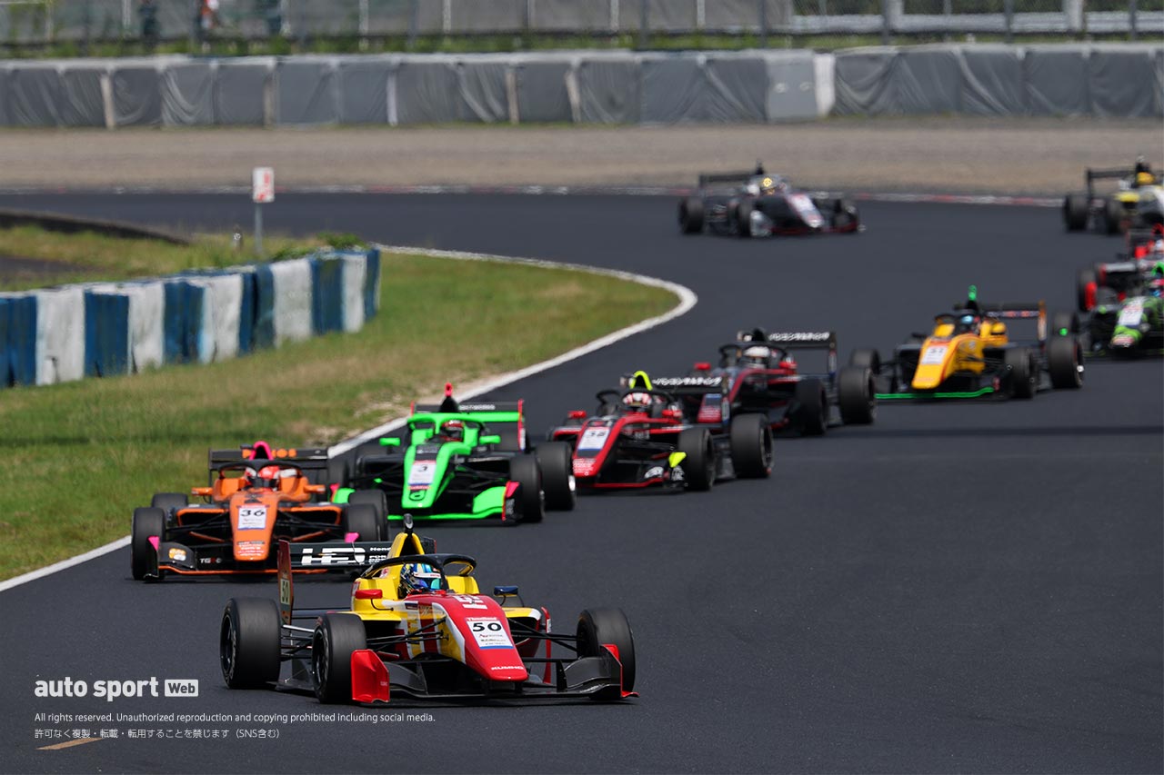 全日本スーパーフォーミュラ・ライツ選手権第3大会 第8戦は野村勇斗が連勝を飾る