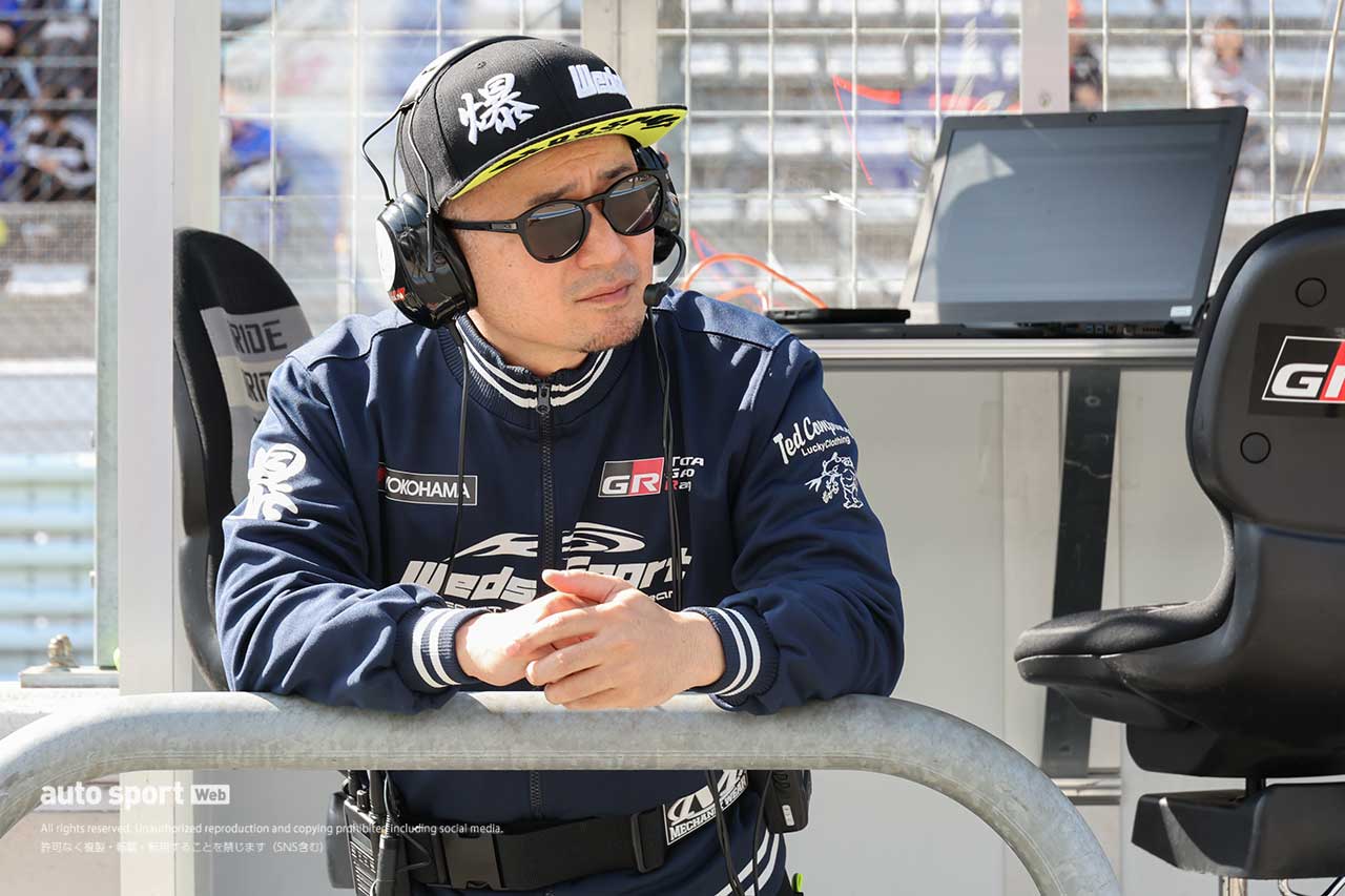 坂東正敬監督（TGR TEAM WedsSport BANDOH）