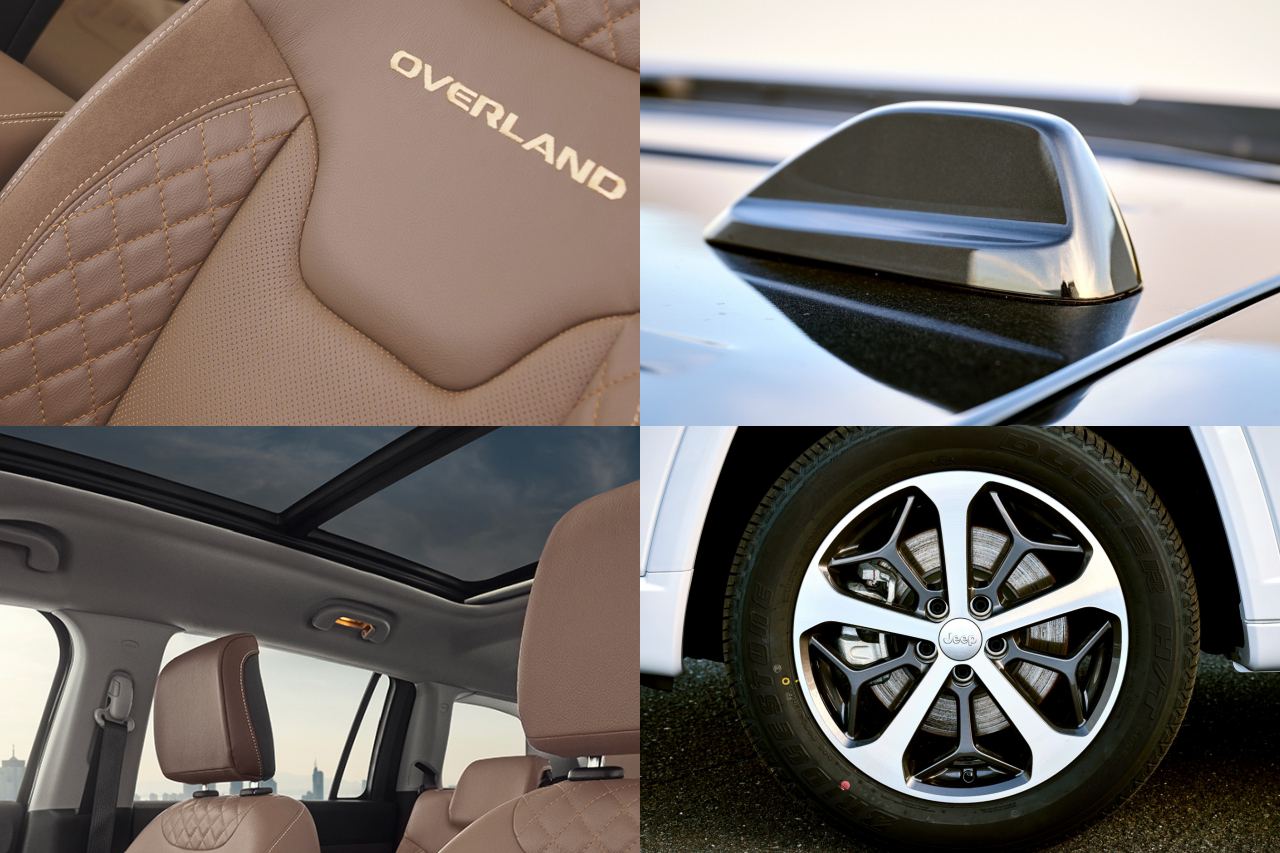 ジープ、都市型3列シートSUV『コマンダー』にプレミアムな装いの限定車“オーバーランド”を導入