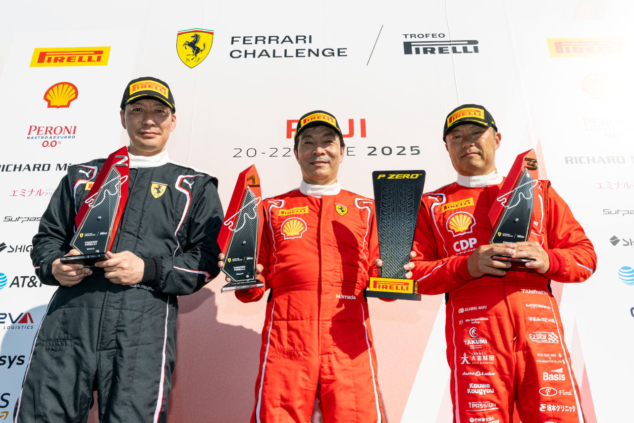 フェラーリ・チャレンジ・トロフェオ・ピレリ・ジャパン2025第3戦富士
