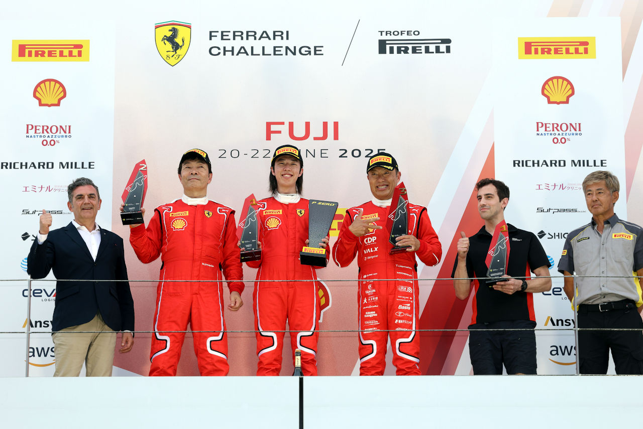フェラーリ・チャレンジ・トロフェオ・ピレリ・ジャパン2025第3戦富士
