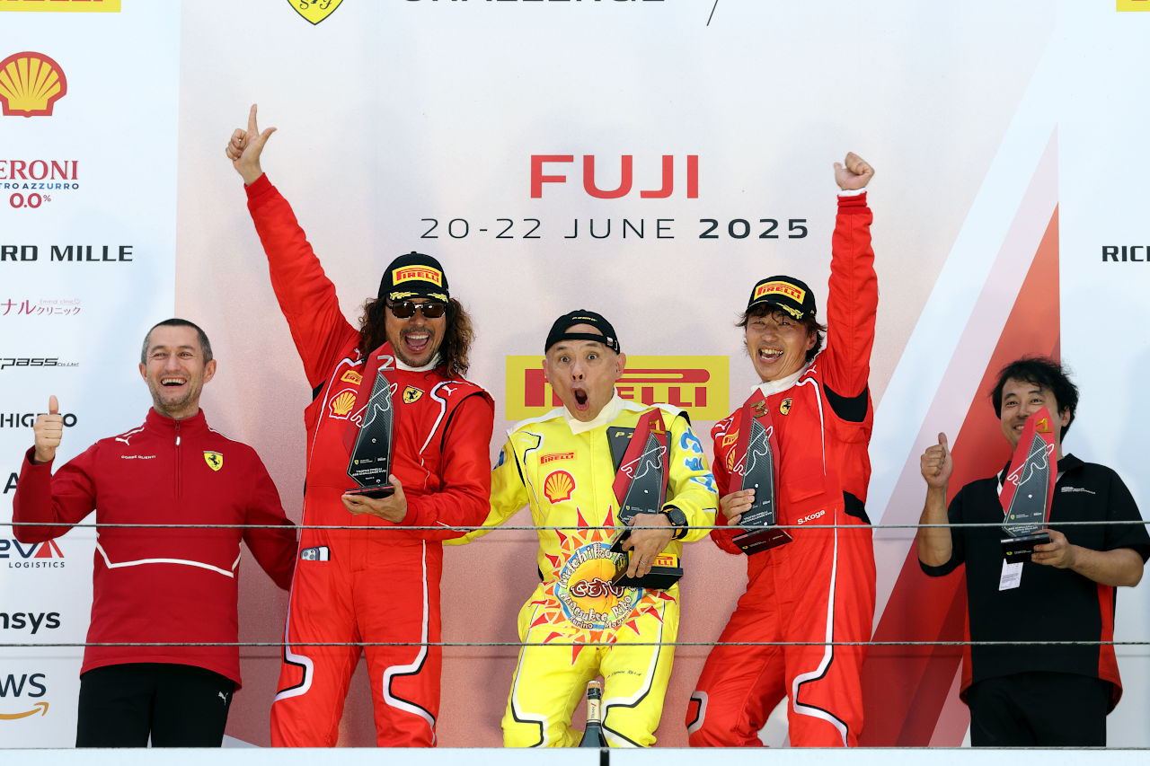 フェラーリ・チャレンジ・トロフェオ・ピレリ・ジャパン2025第3戦富士