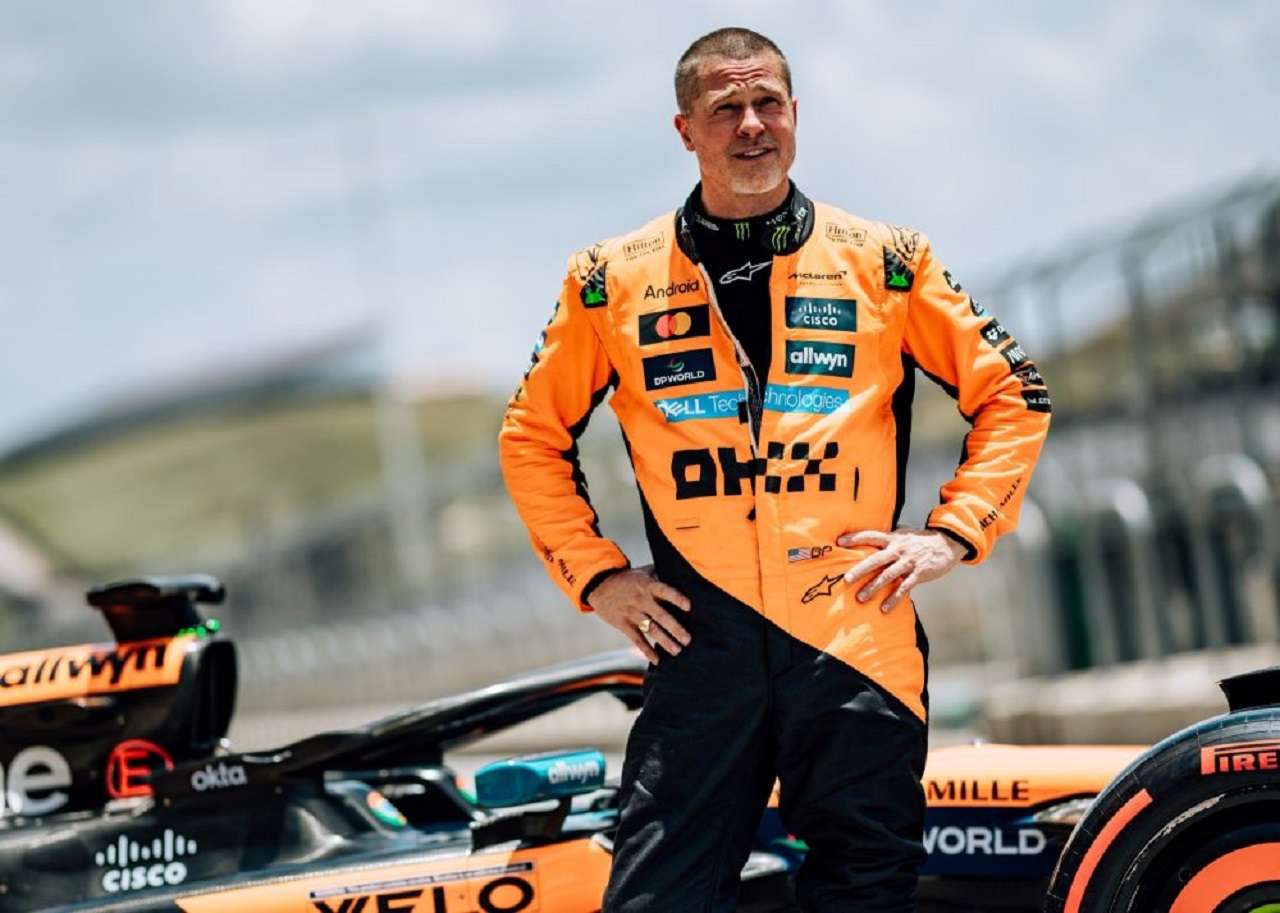 ブラッド・ピット、映画『F1／エフワン』公開を前にF1初走行を