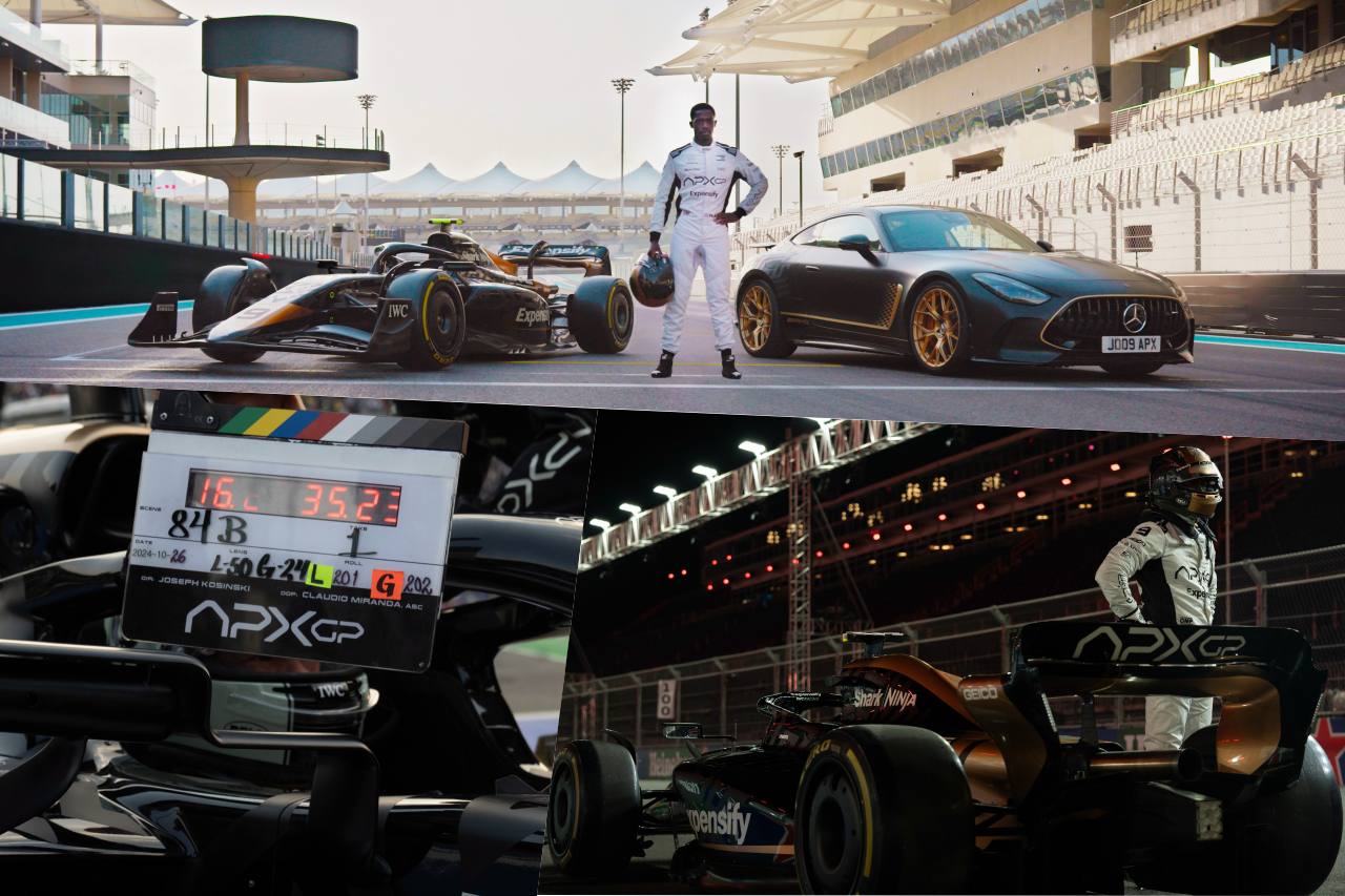 本日公開、映画『F1／エフワン』記念モデル『メルセデスAMG GT63 4MATIC+ APXGP Edition』登場