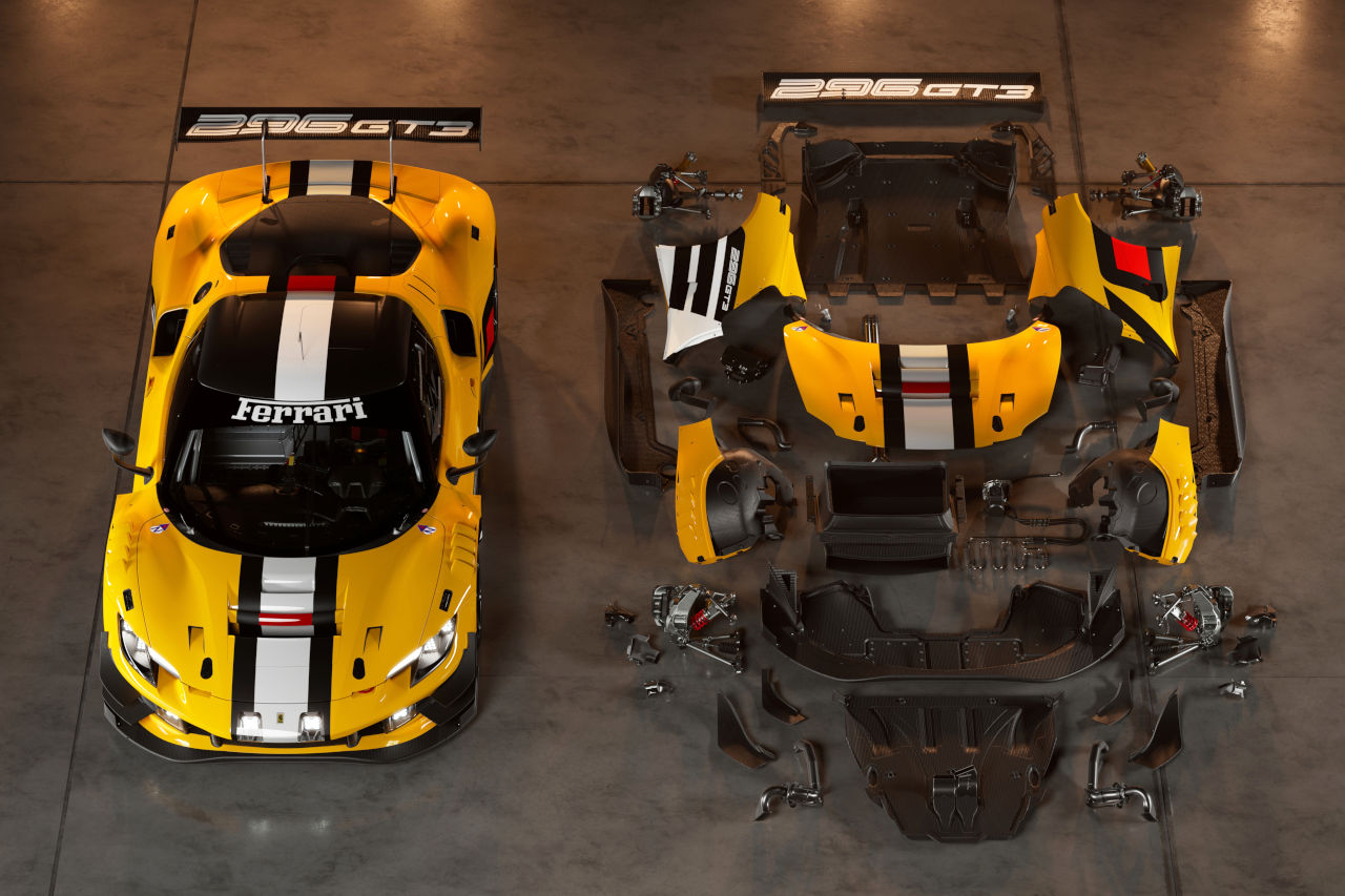 2年間で数々の成功を収めたフェラーリGT3に早くも新型登場。『296 GT3エボ』初公開