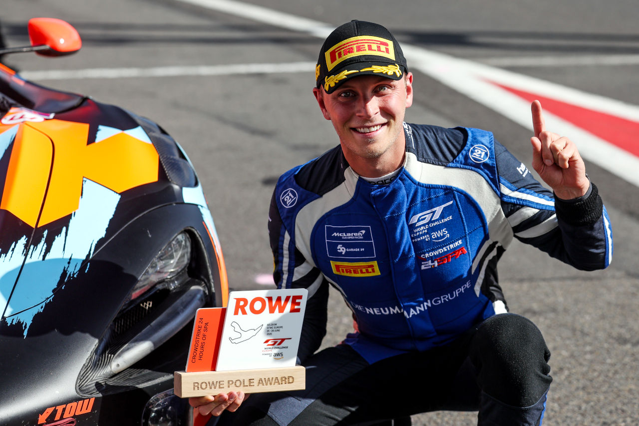 マクラーレンが記念すべきスパ24時間初ポール獲得。グッドスマイルは中団からのスタートに