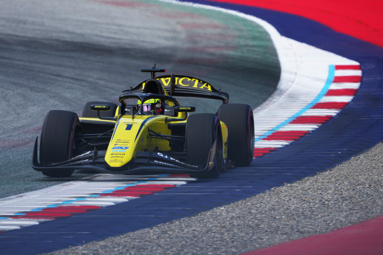 2025年FIA F2第7戦シュピールベルク　レオナルド・フォルナローリ（インビクタ・レーシング）