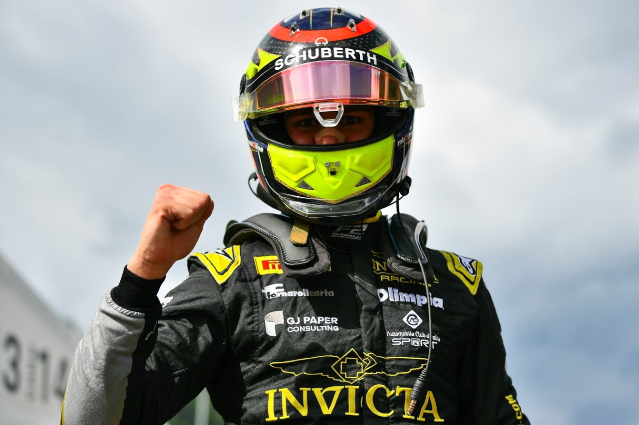 2025年FIA F2第7戦シュピールベルク　レオナルド・フォルナローリ（インビクタ・レーシング）