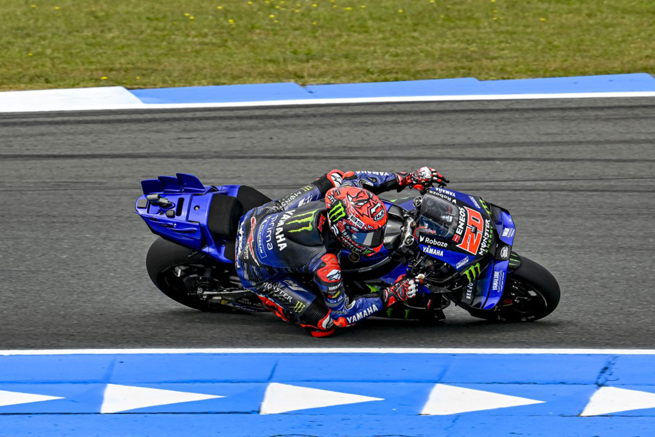 クアルタラロが波瀾の初日でトップタイム「ここまでできるとは考えていなかった」／第10戦オランダGP