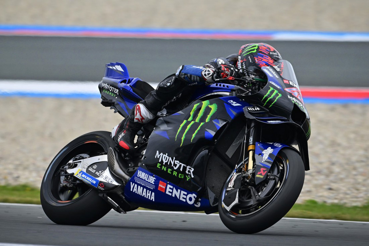 クアルタラロが波瀾の初日でトップタイム「ここまでできるとは考えていなかった」／第10戦オランダGP