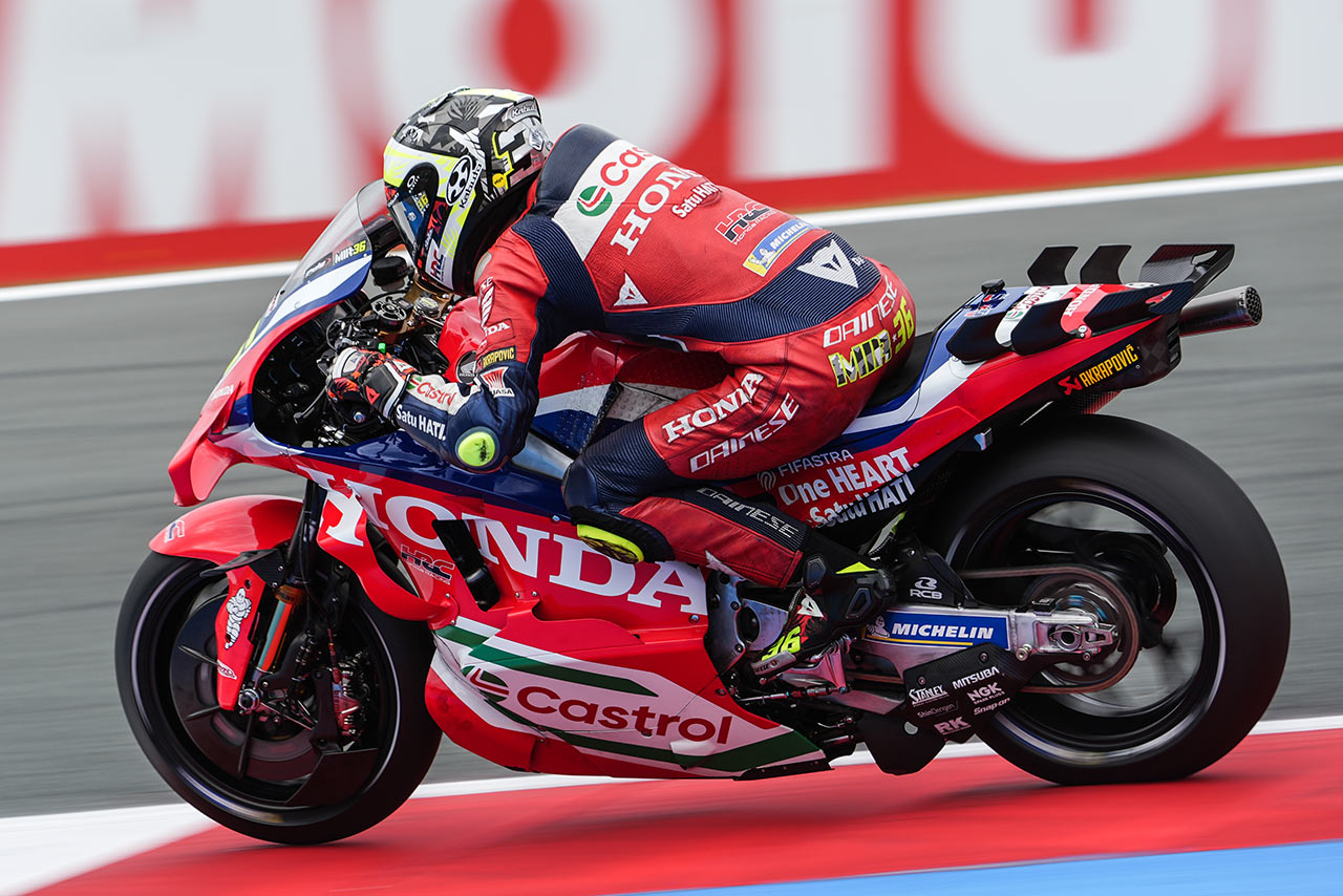 相次ぐ転倒。黄旗でベストタイム抹消のミル「今日はQ2進出の可能性があった」／第10戦オランダGP