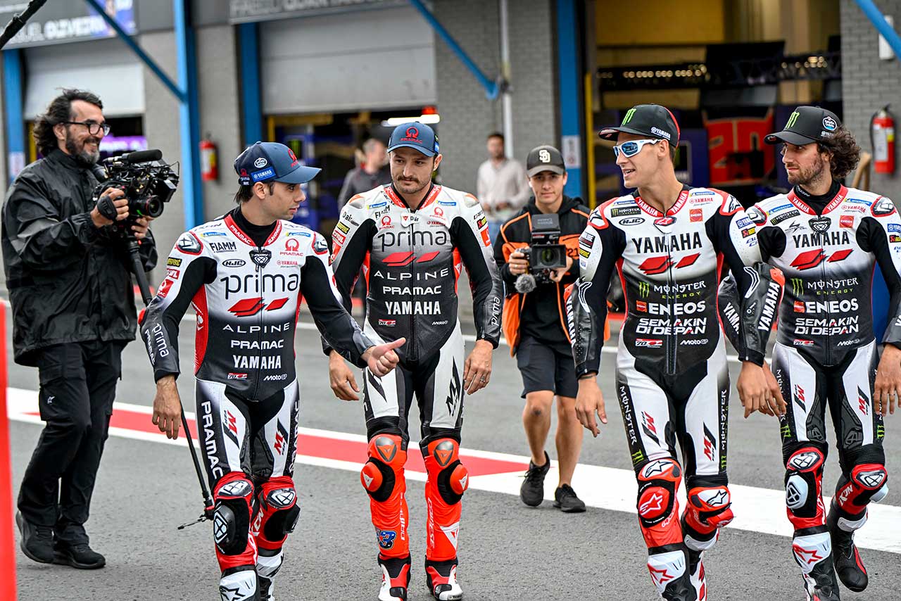 ヤマハMotoGP、第10戦オランダGP決勝は70周年記念カラーで参戦