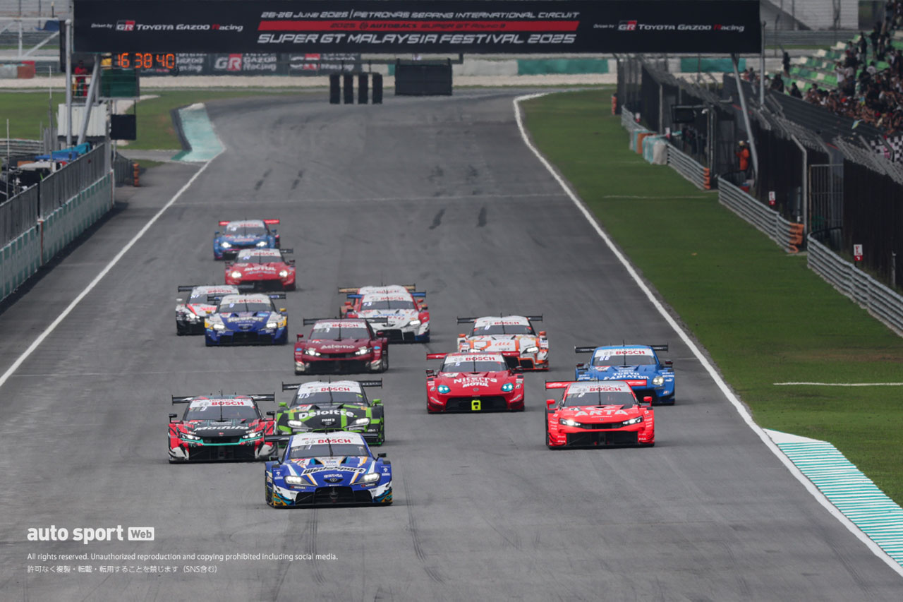 【順位結果】2025年スーパーGT第3戦セパン 決勝