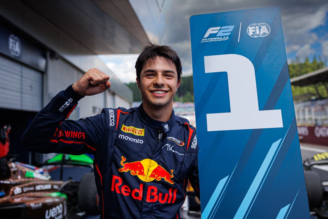 2025年FIA F2第7戦シュピールベルク　ジョセップ・マリア・マルティ（カンポス・レーシング／レッドブル育成）