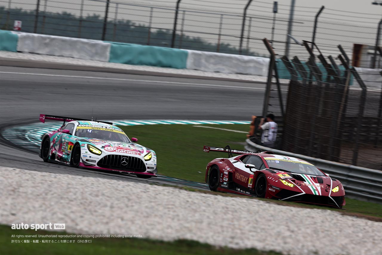 “代役”の中山友貴／奥本隼士組が魅せた！ グッドスマイル 初音ミク AMGが第3戦セパンで殊勲の3位表彰台