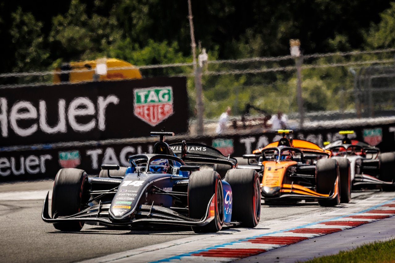 2025年FIA F2第7戦シュピールベルク　ビクトール・マルタンス（ARTグランプリ／ウイリアムズ育成）