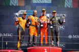 2025年FIA F2第7戦シュピールベルク　フィーチャーレース暫定表彰式