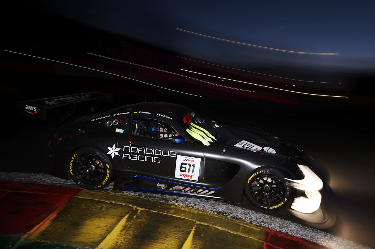 ランボルギーニがスパ24時間初優勝を達成。中山雄一＆小高一斗組完走も、グッドスマイルAMGはトラブルに泣く