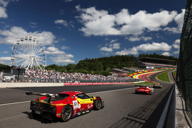 ランボルギーニがスパ24時間初優勝を達成。中山雄一＆小高一斗組完走も、グッドスマイルAMGはトラブルに泣く