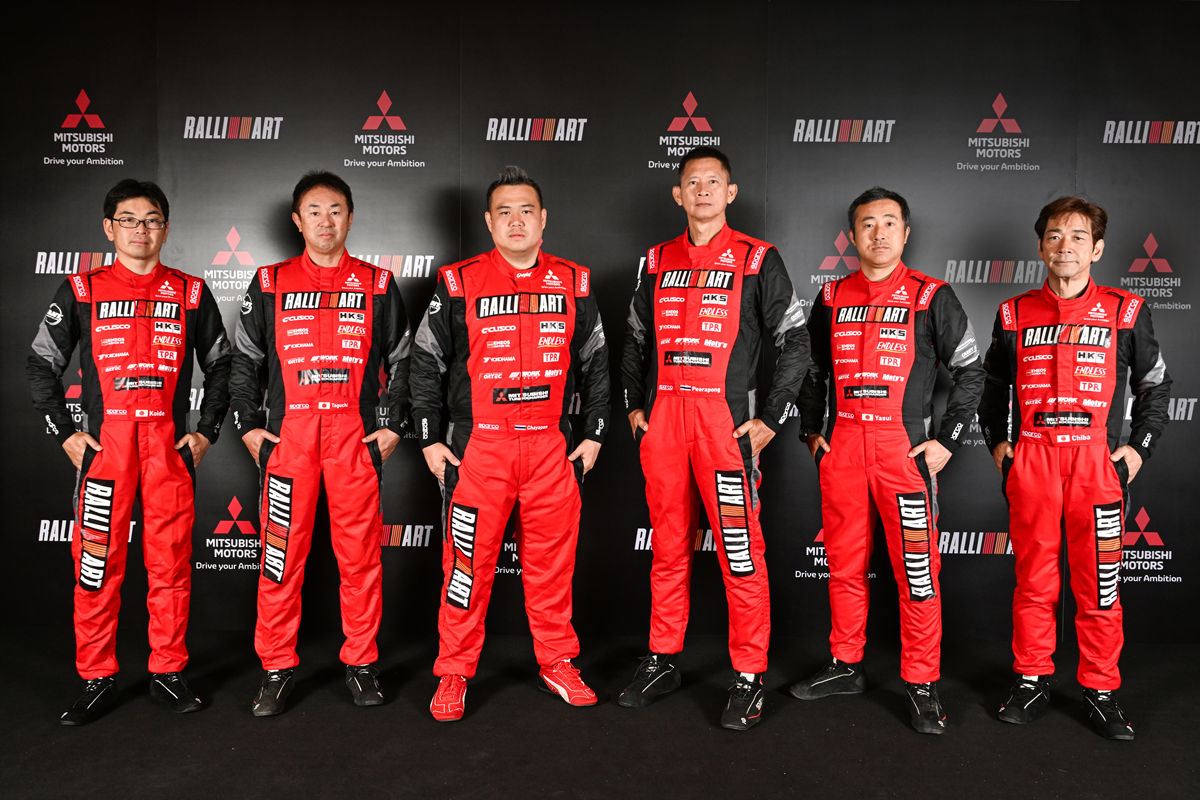目指すは3年ぶりの総合優勝。チーム三菱ラリーアートがアジアクロスカントリーラリー2025参戦体制を発表