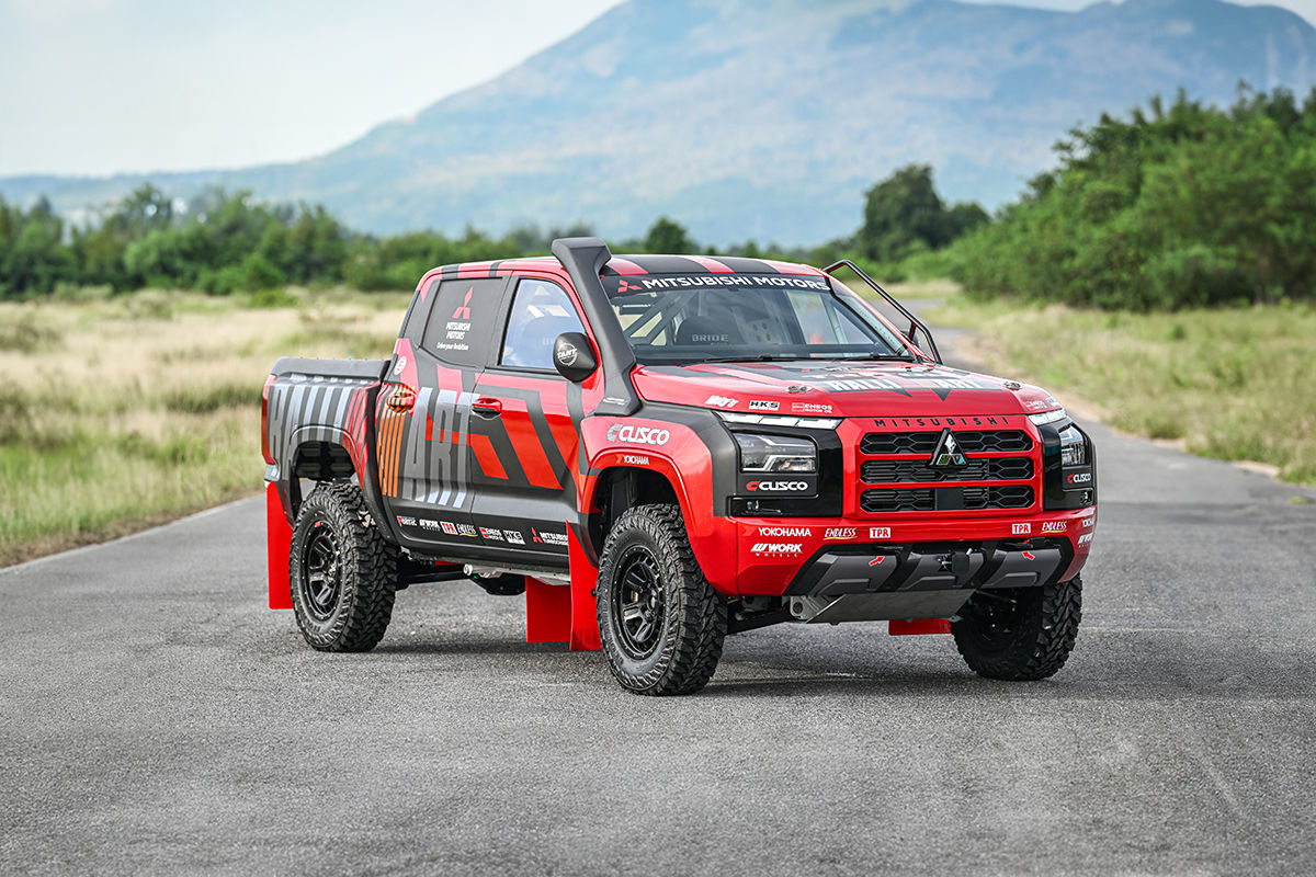 目指すは3年ぶりの総合優勝。チーム三菱ラリーアートがアジアクロスカントリーラリー2025参戦体制を発表