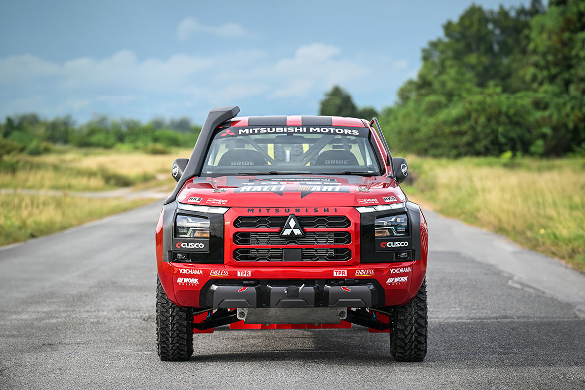 目指すは3年ぶりの総合優勝。チーム三菱ラリーアートがアジアクロスカントリーラリー2025参戦体制を発表