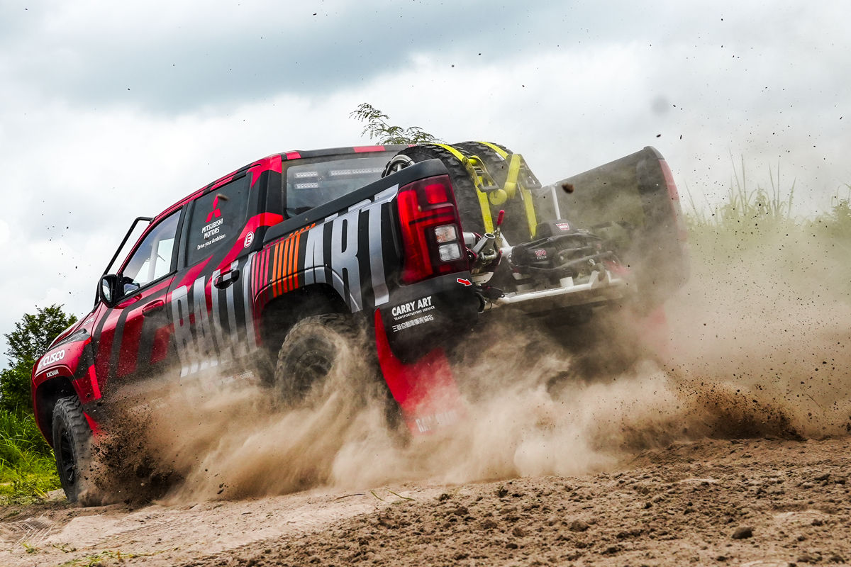 目指すは3年ぶりの総合優勝。チーム三菱ラリーアートがアジアクロスカントリーラリー2025参戦体制を発表