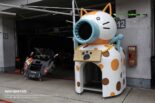 PONOS FERRARI 296の『にゃんこ城』給油塔