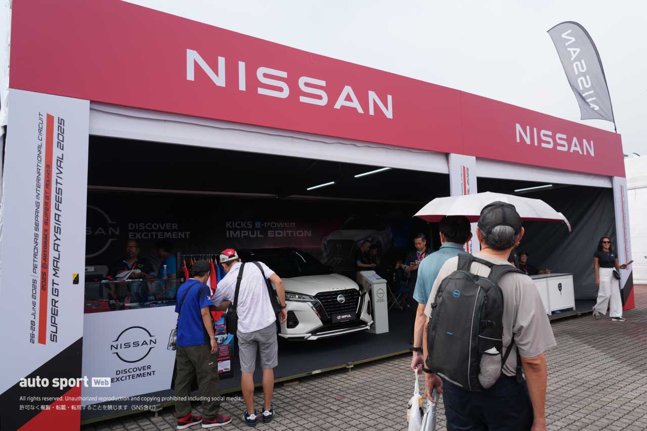 マレーシア・セパンに日本語看板やJDMカスタムカーがズラリ。スーパーGT第3戦で『日本祭り』が盛り上がる