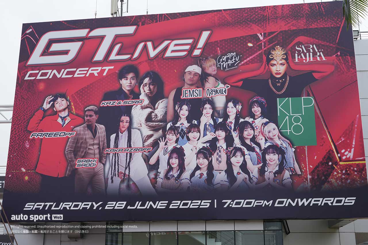 マレーシア・セパンに日本語看板やJDMカスタムカーがズラリ。スーパーGT第3戦で『日本祭り』が盛り上がる