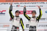 小林崇志と野村勇斗（UPGARAGE AMG GT3）