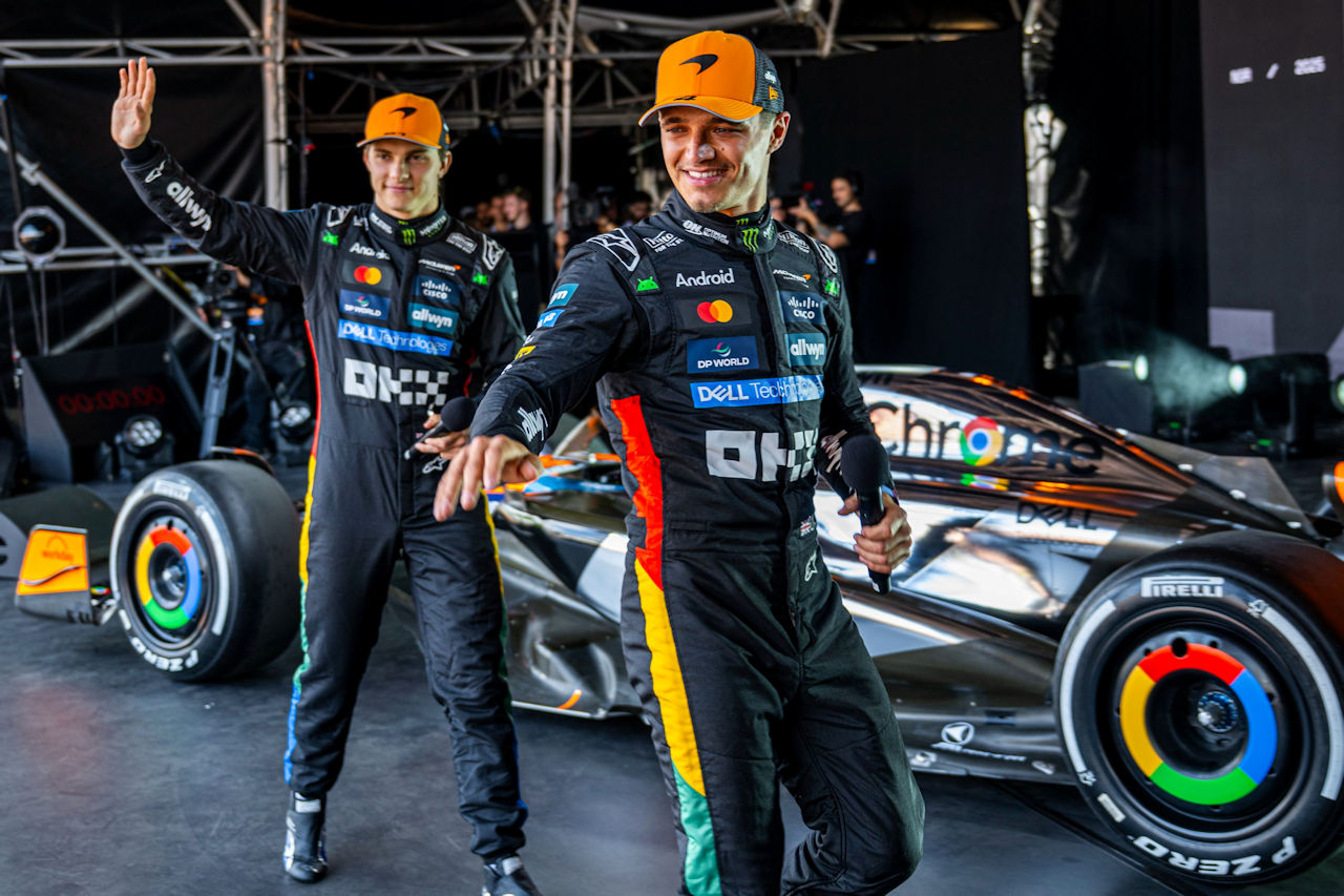 ランド・ノリスとオスカー・ピアストリ（マクラーレン）