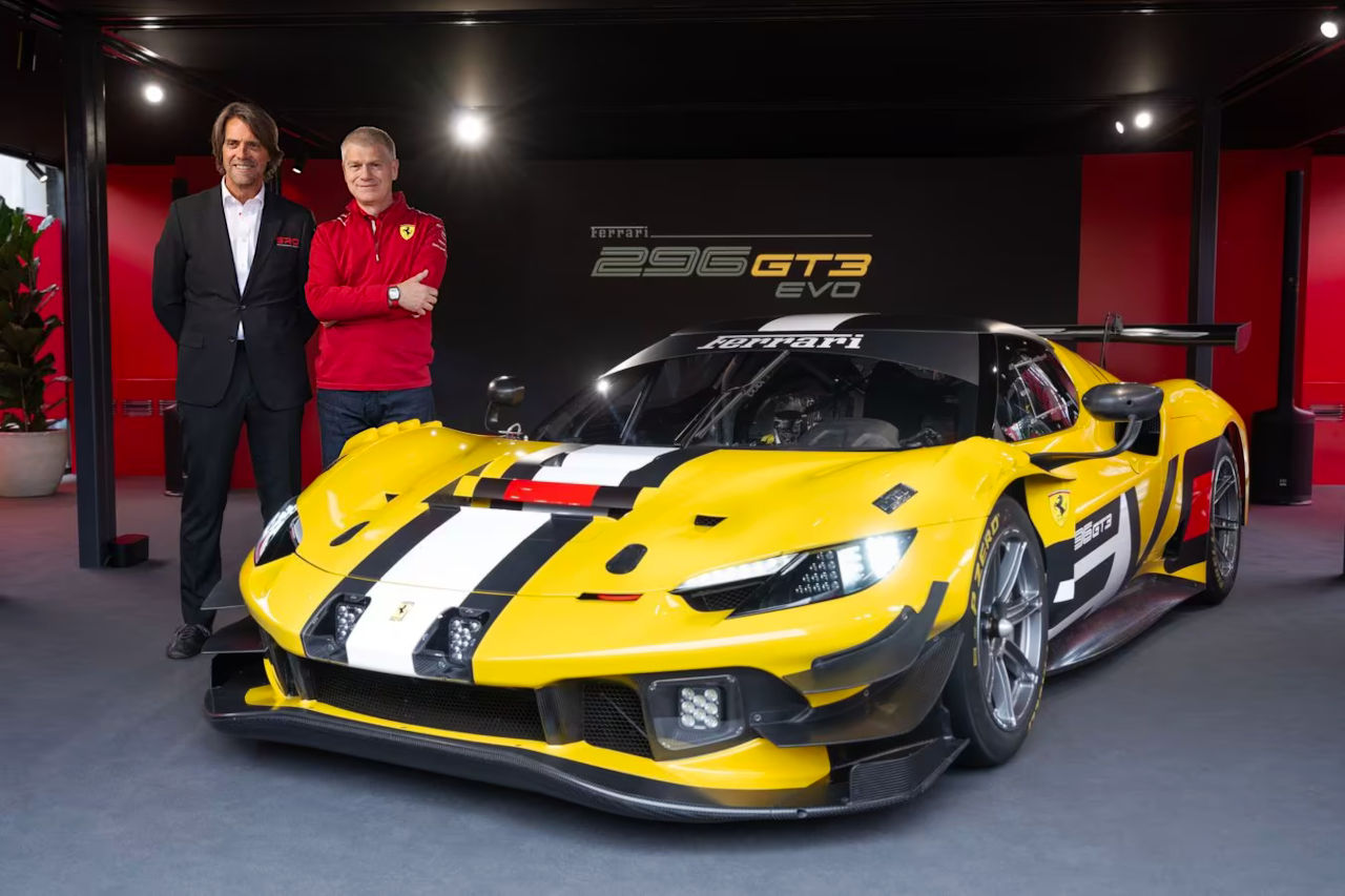 空力、冷却、信頼性などが向上した『296 GT3エボ』。導入の狙いをフェラーリ耐久レース責任者が語る