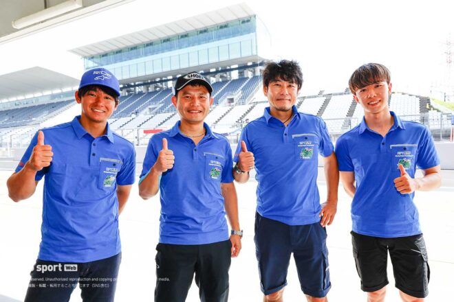 RPT長野が『ばくおん!! ～天野恩紗のニコイチ繁盛記～』とコラボして鈴鹿8耐上位を目指す