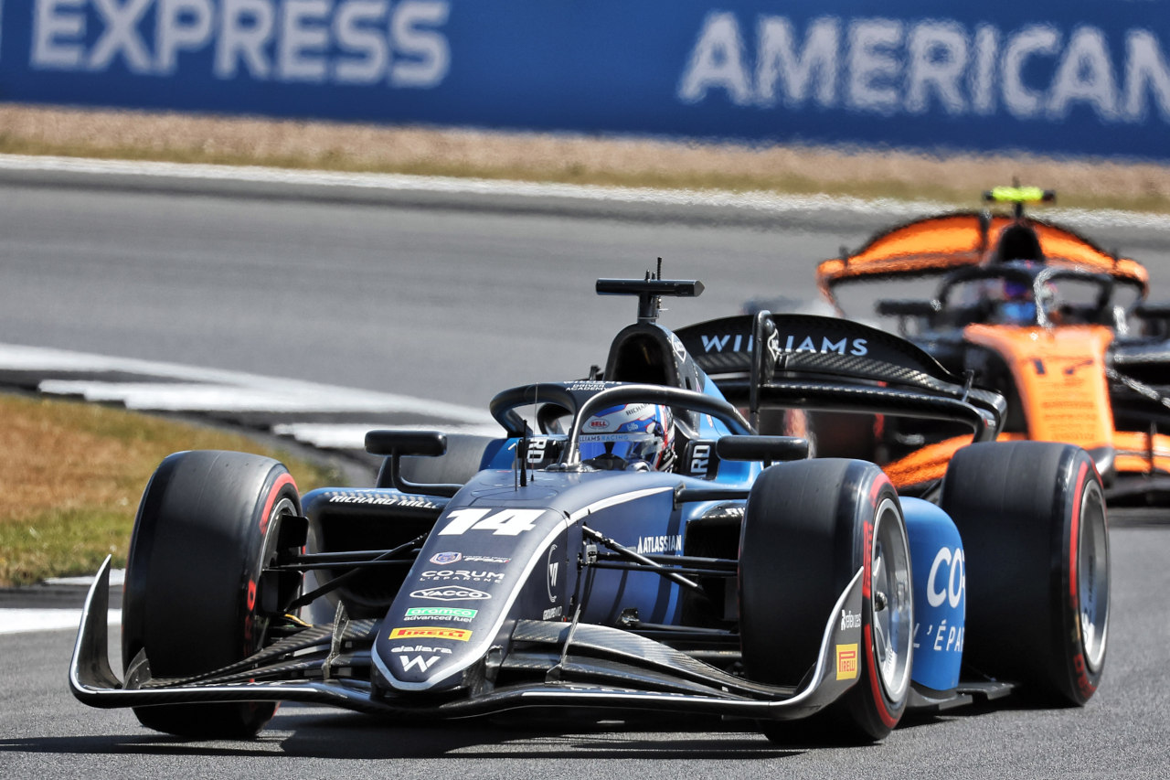 2025年FIA F2第8戦シルバーストン　ビクトール・マルタンス（ARTグランプリ／ウイリアムズ育成）