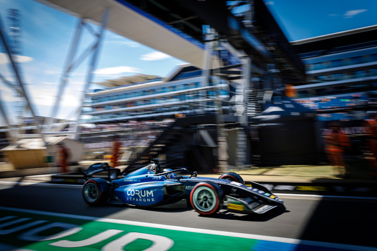 2025年FIA F2第8戦シルバーストン　ビクトール・マルタンス（ARTグランプリ／ウイリアムズ育成）