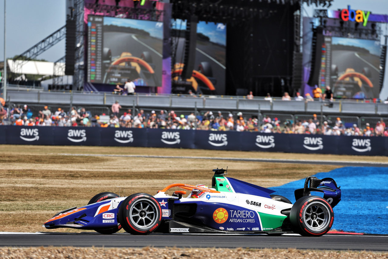 2025年FIA F2第8戦シルバーストン　セバスチャン・モントーヤ（プレマ・レーシング）