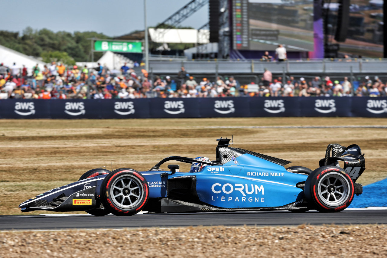 2025年FIA F2第8戦シルバーストン　ビクトール・マルタンス（ARTグランプリ／ウイリアムズ育成）