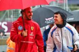 ルイス・ハミルトン（フェラーリ）＆アイザック・ハジャー（レーシングブルズ）