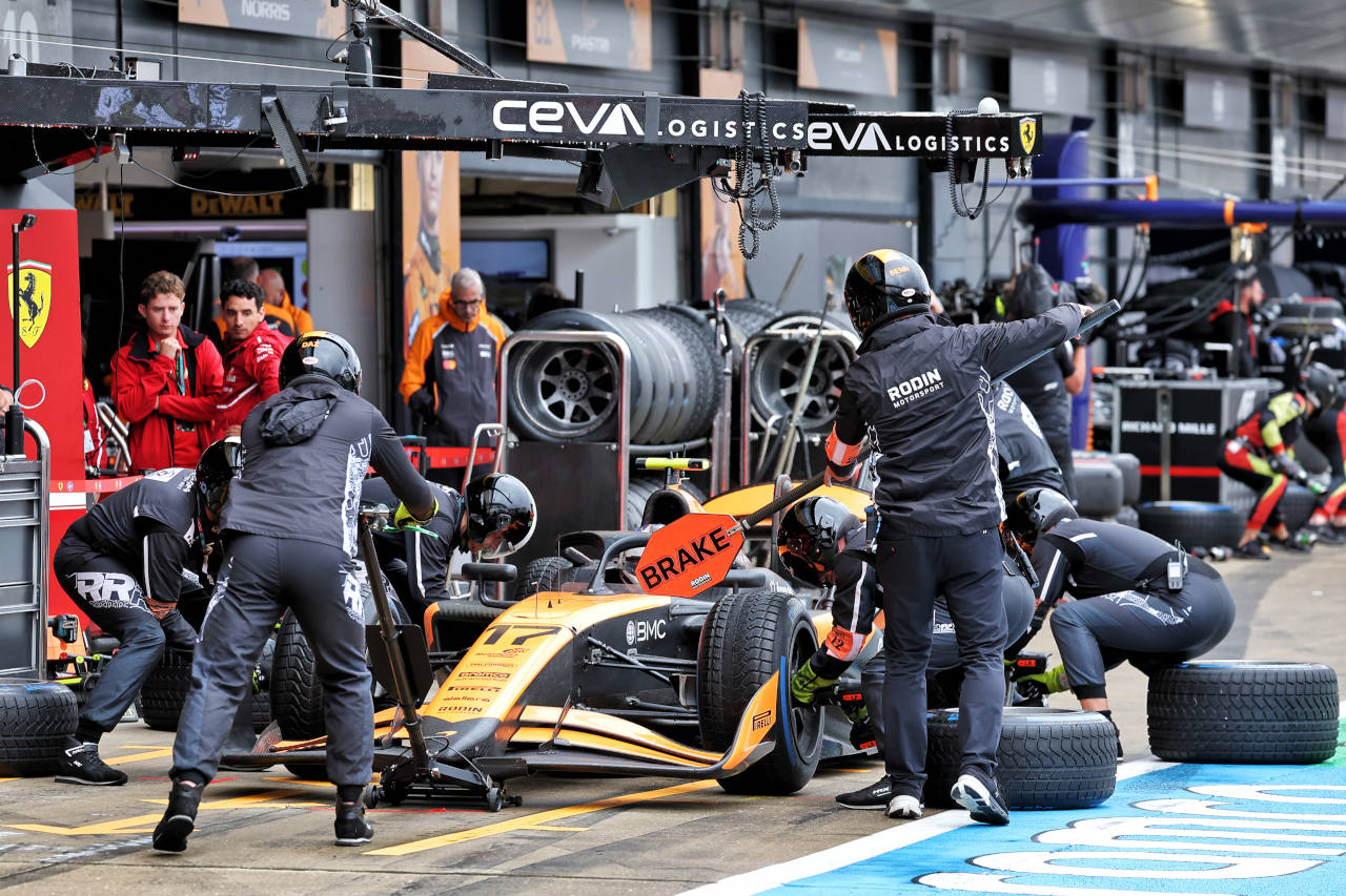 2025年FIA F2第8戦シルバーストン　アレクサンダー・ダン（ロダン・モータースポーツ／マクラーレン育成）