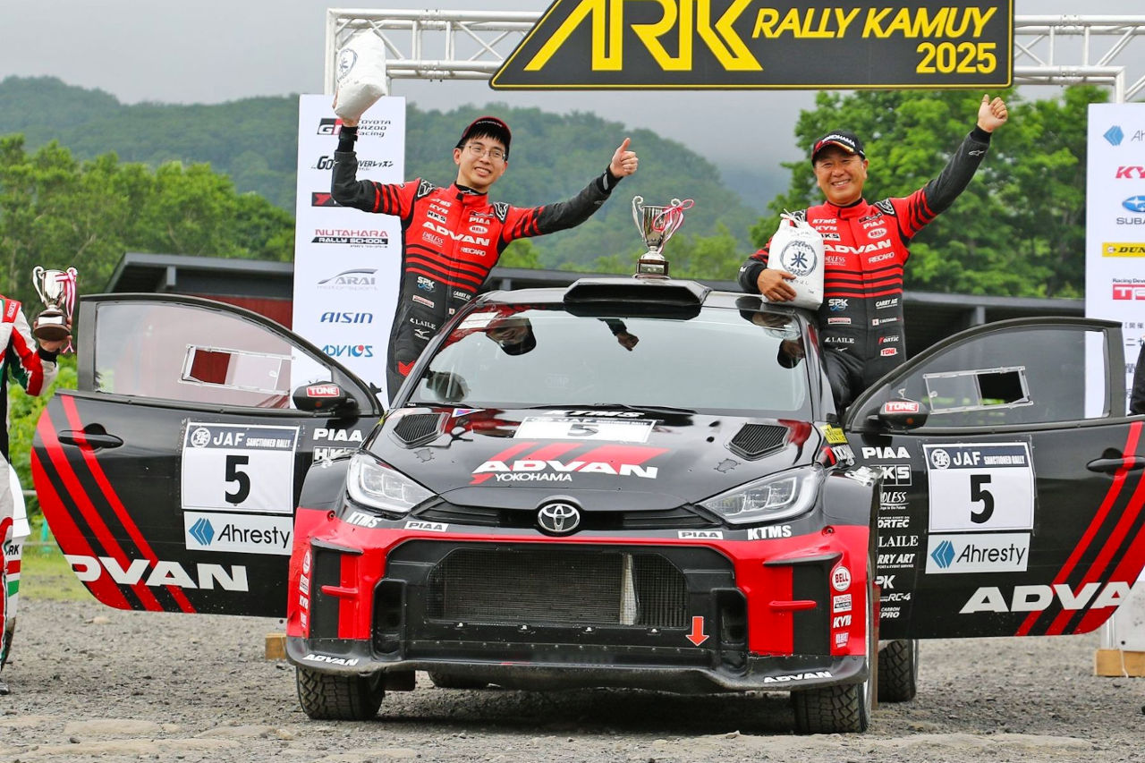 最高峰で5年ぶり、GRヤリスでは初。奴田原文雄が波乱のラリー