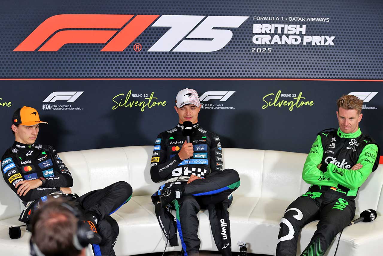 2025年F1第12戦イギリスGP　レース後会見