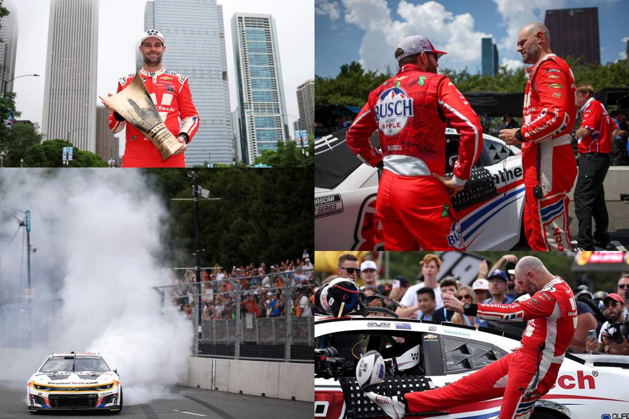 シカゴ・マイスター完全襲名。初年度衝撃デビューウインのSVGが完全制覇の2勝目達成／NASCAR第19戦