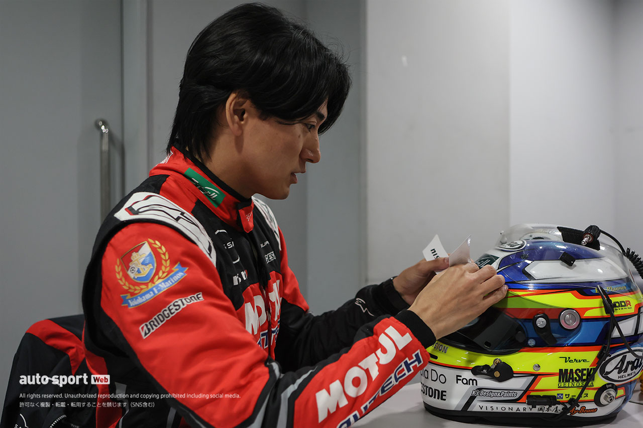 千代勝正 スパーク社製1/5ミニチュアヘルメット MOTUL AUTECH Z 千代勝正 スパーク社製1/5ミニチュアヘルメット MOTUL AUTECH Z